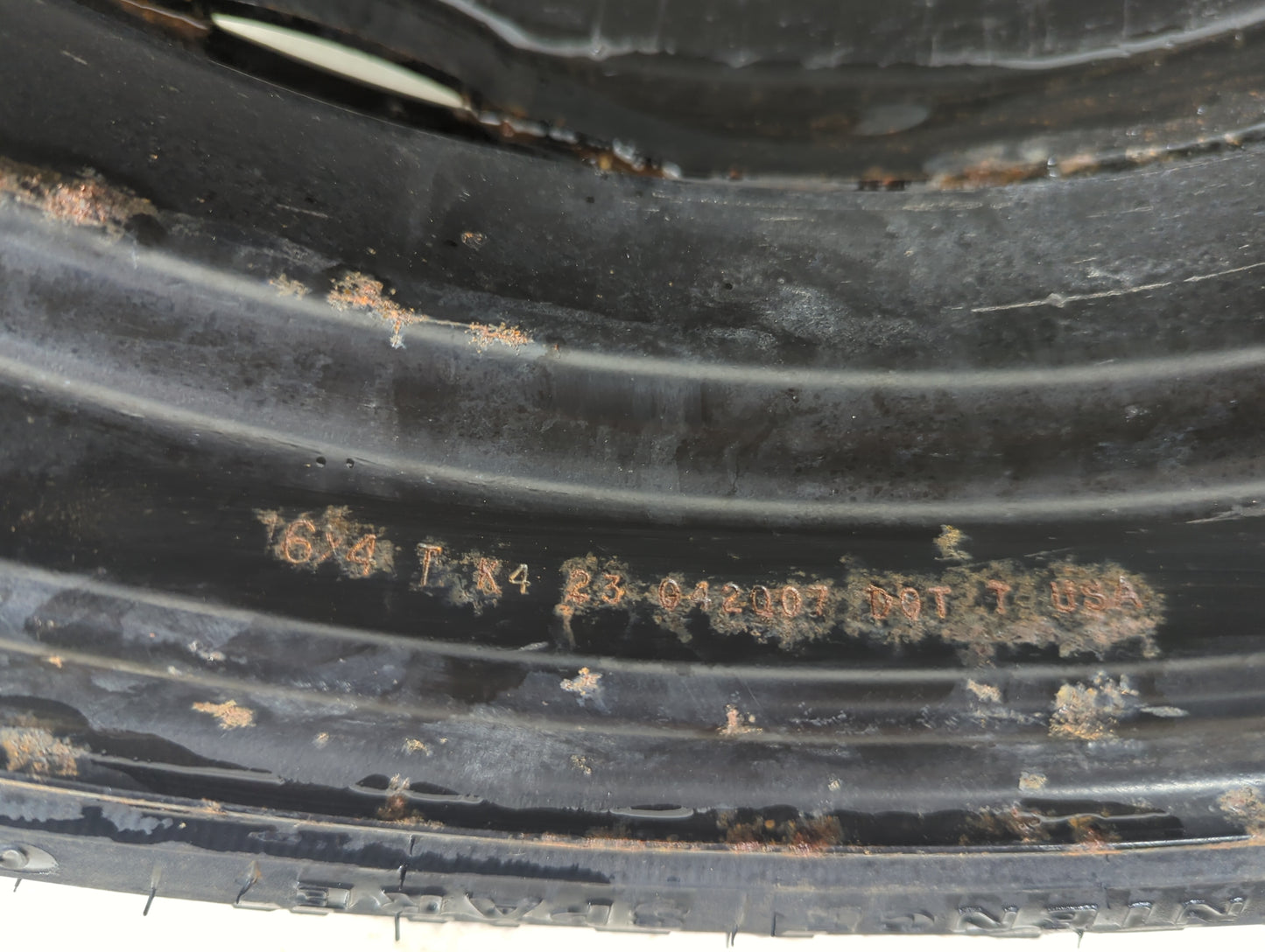 2004-2008 Pontiac Grand Prix Spare Donut Tire Wheel Rim Oem 1261381 - Oemusedautoparts1.com