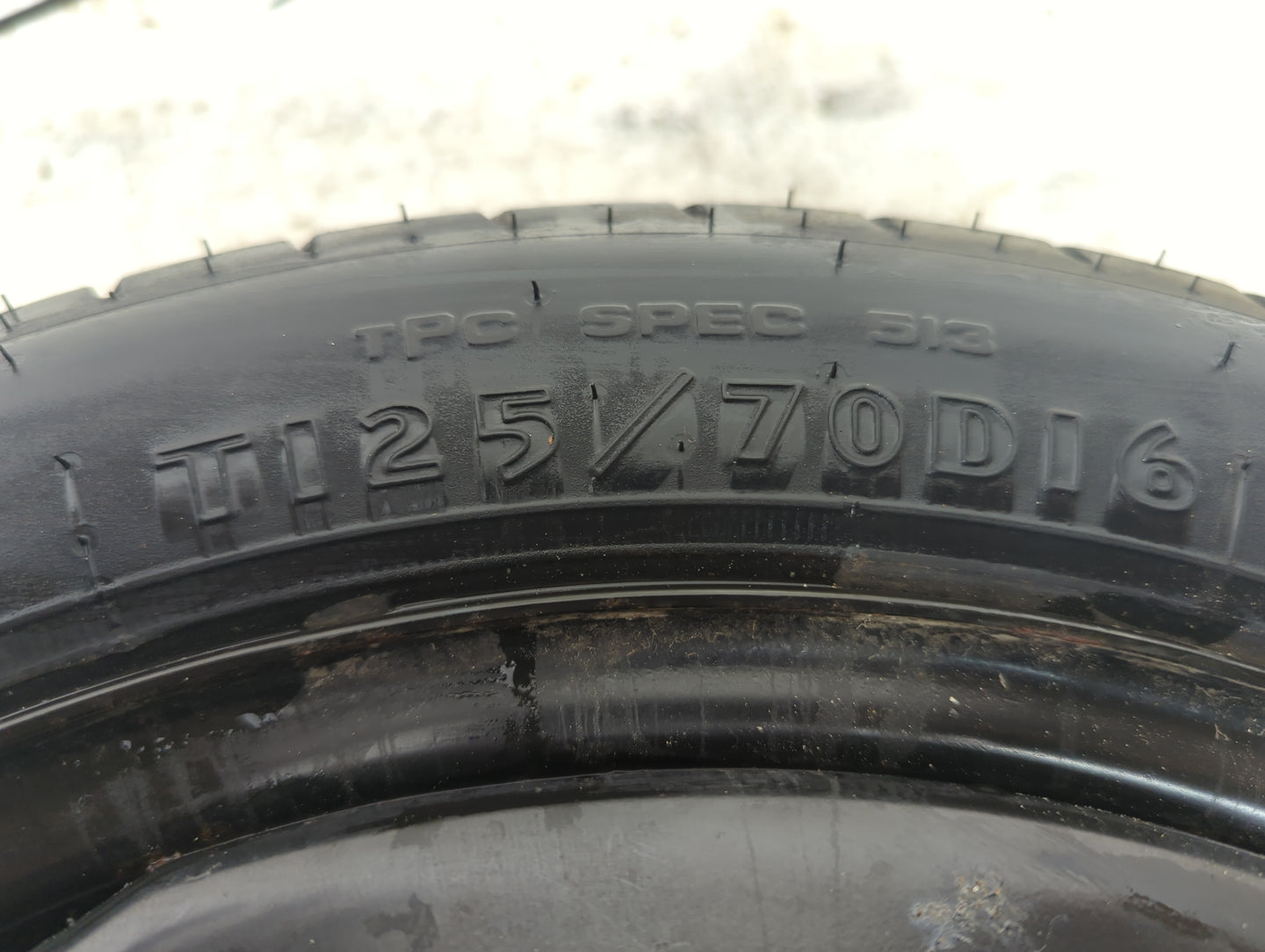 2004-2008 Pontiac Grand Prix Spare Donut Tire Wheel Rim Oem 1261381 - Oemusedautoparts1.com