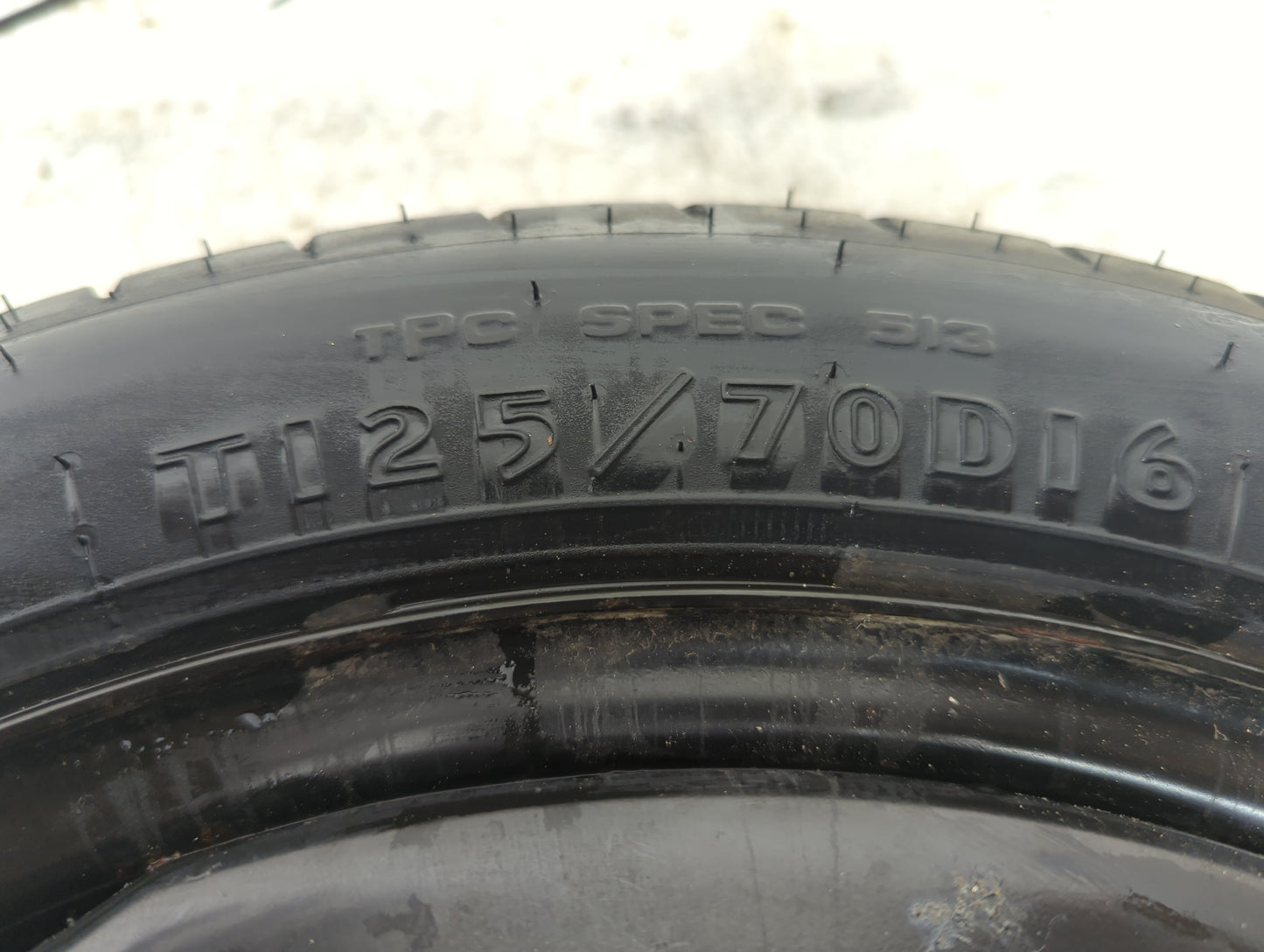 2004-2008 Pontiac Grand Prix Spare Donut Tire Wheel Rim Oem 1261381 - Oemusedautoparts1.com