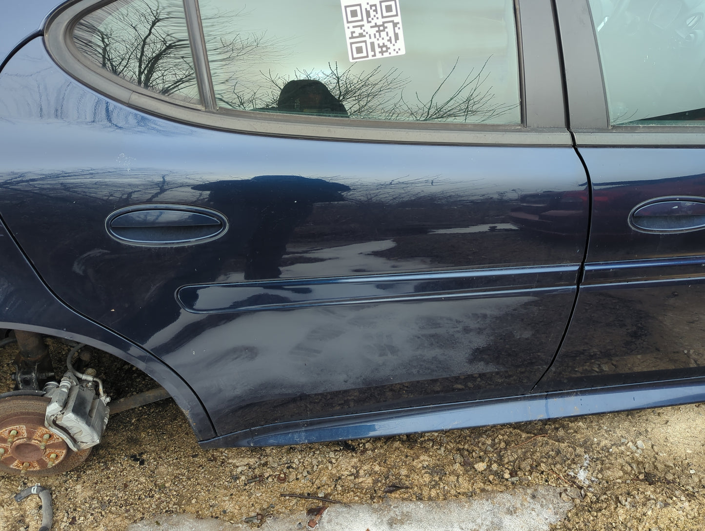 2004-2008 Pontiac Grand Prix Passenger Rear Door Oem - Oemusedautoparts1.com