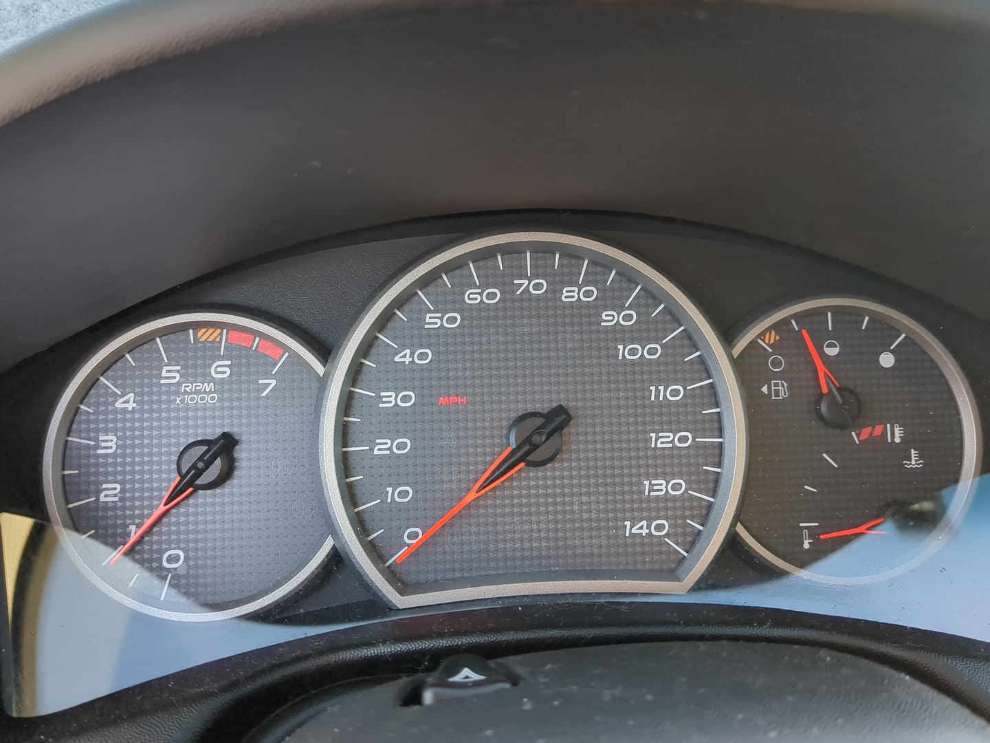 2008 Pontiac Grand Prix Instrument Cluster Speedometer Gauges Miles:233K Fits OEM Used Auto Parts - Oemusedautoparts1.com