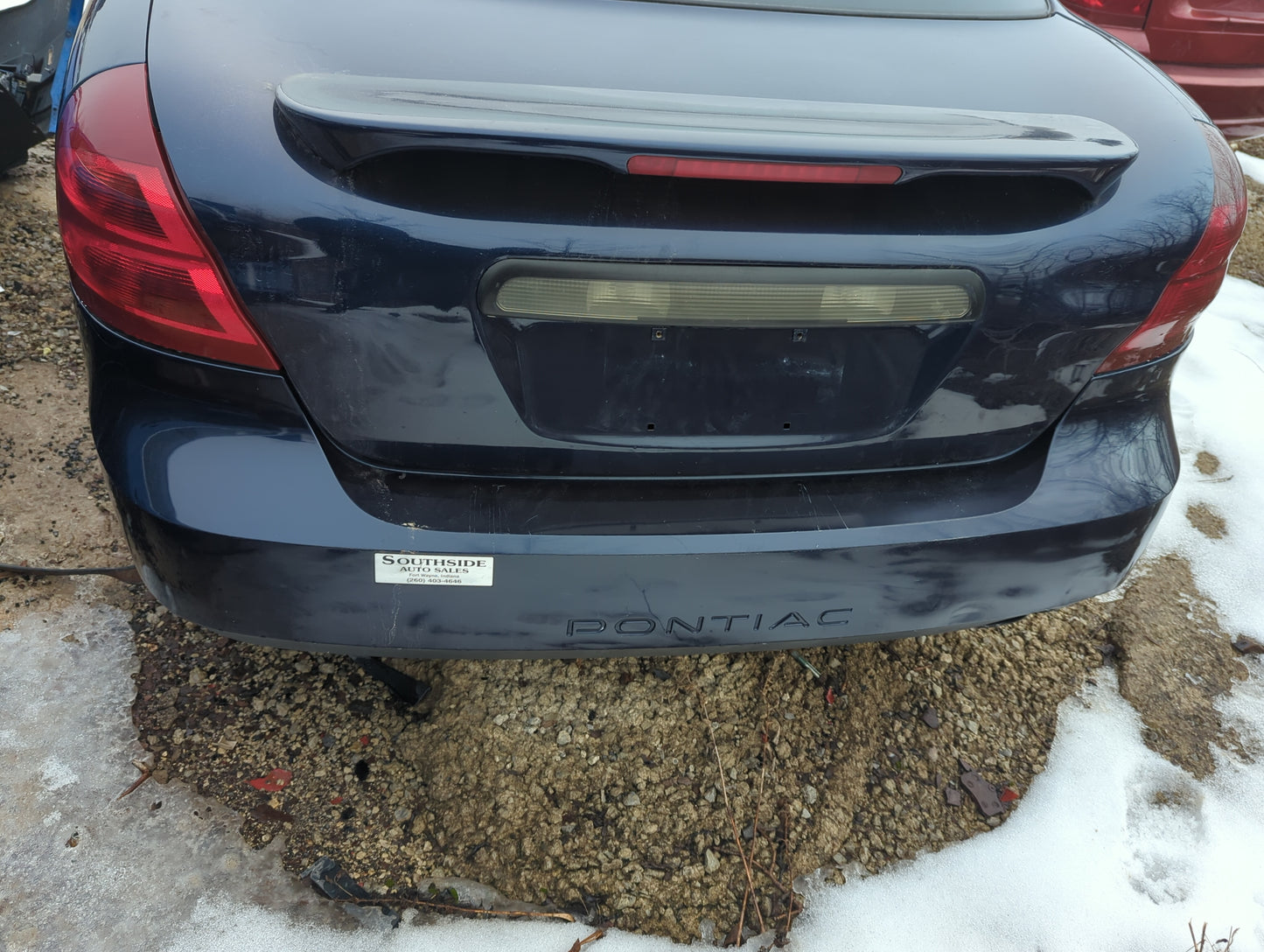 2005-2008 Pontiac Grand Prix Rear Bumper Assembly Oem - Oemusedautoparts1.com