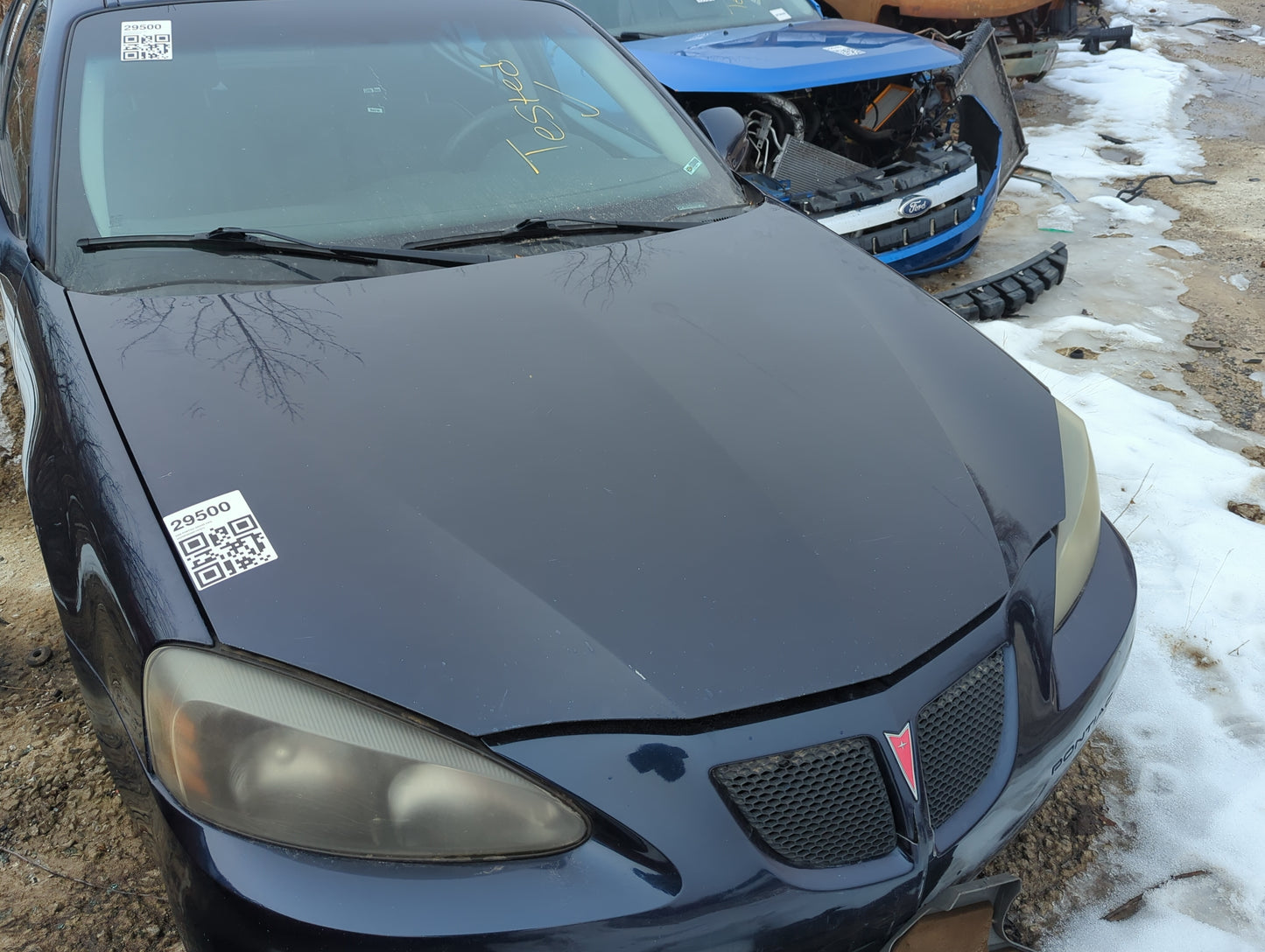 2004-2008 Pontiac Grand Prix Hood Oem 1269661 - Oemusedautoparts1.com