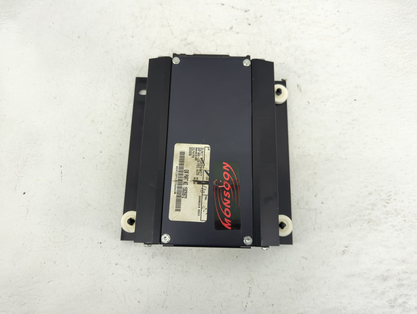 2006-2008 Pontiac Grand Prix Radio Speaker Amplifier 15835872 - Oemusedautoparts1.com