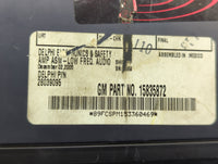 2006-2008 Pontiac Grand Prix Radio Speaker Amplifier 15835872 - Oemusedautoparts1.com