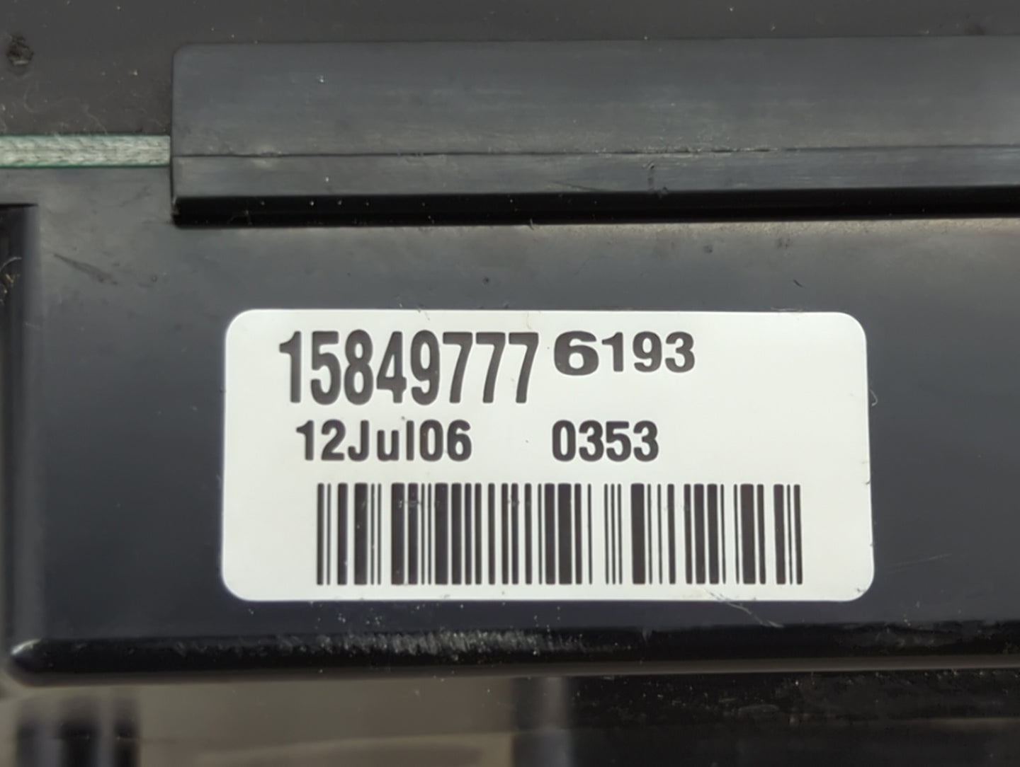 2004-2008 Pontiac Grand Prix Climate Control Module Temperature AC/Heater Replacement P/N:15849777 Fits OEM Used Auto Parts 
