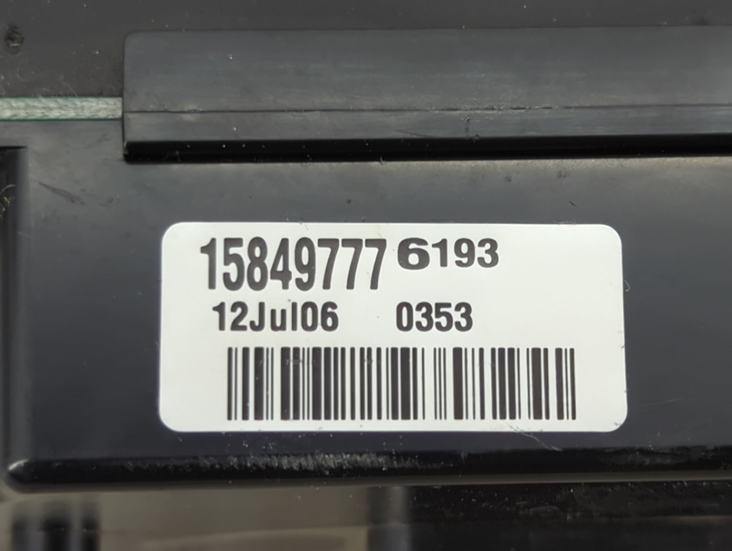 2004-2008 Pontiac Grand Prix Climate Control Module Temperature AC/Heater Replacement P/N:15849777 Fits OEM Used Auto Parts 