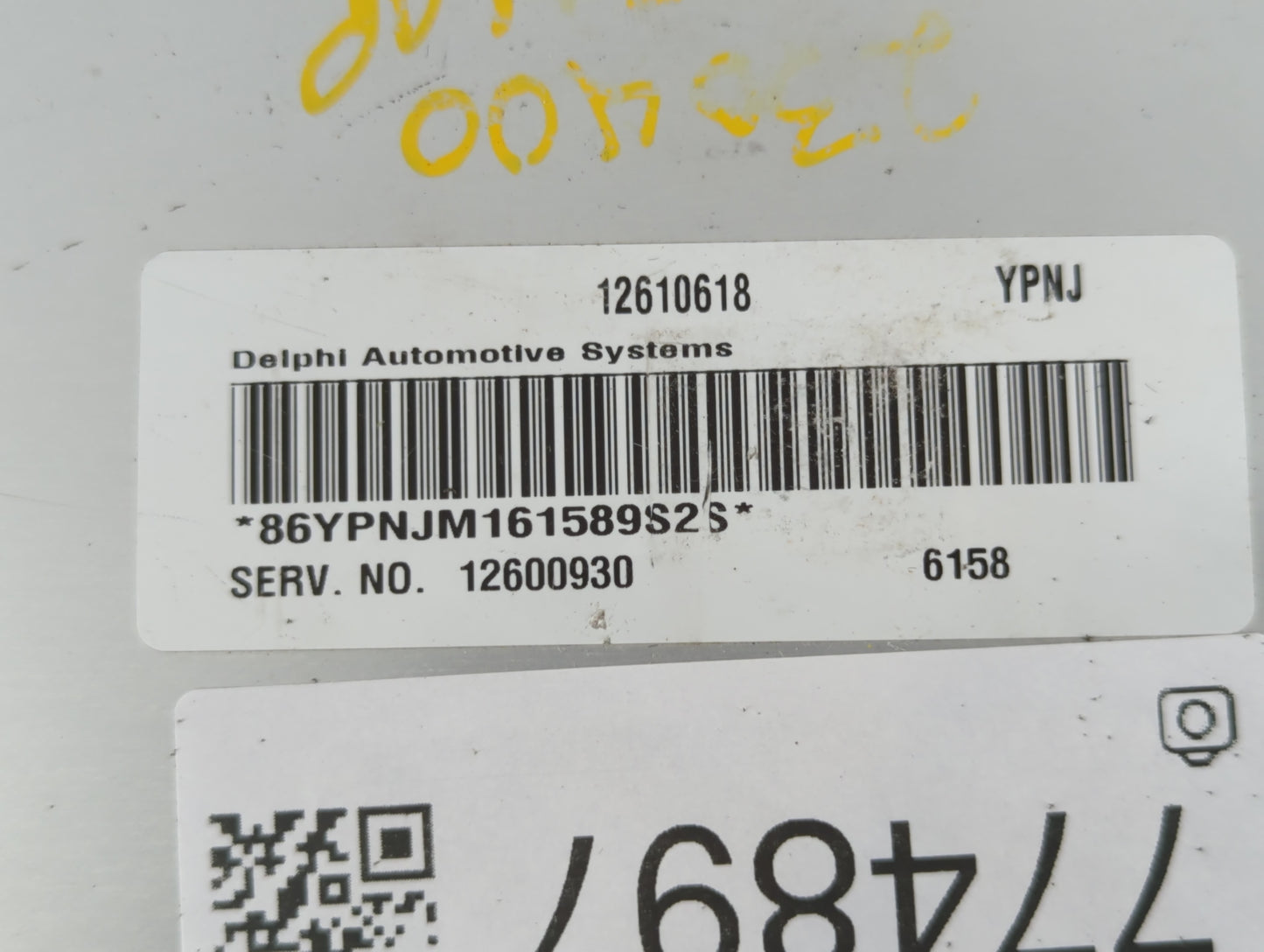 2006-2008 Pontiac Grand Prix PCM Engine Control Computer ECU ECM PCU OEM P/N:12600930 12610618 Fits Fits 2006 2007 2008 2009