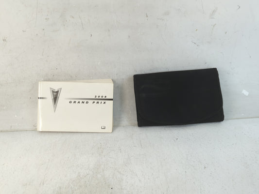 2008 Pontiac Grand Prix Owners Manual Book Guide P/N:15863021 OEM Used Auto Parts - Oemusedautoparts1.com