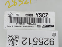 2006-2008 Pontiac Grand Prix PCM Engine Control Computer ECU ECM PCU OEM P/N:12619812 Fits Fits 2006 2007 2008 2009 OEM Used