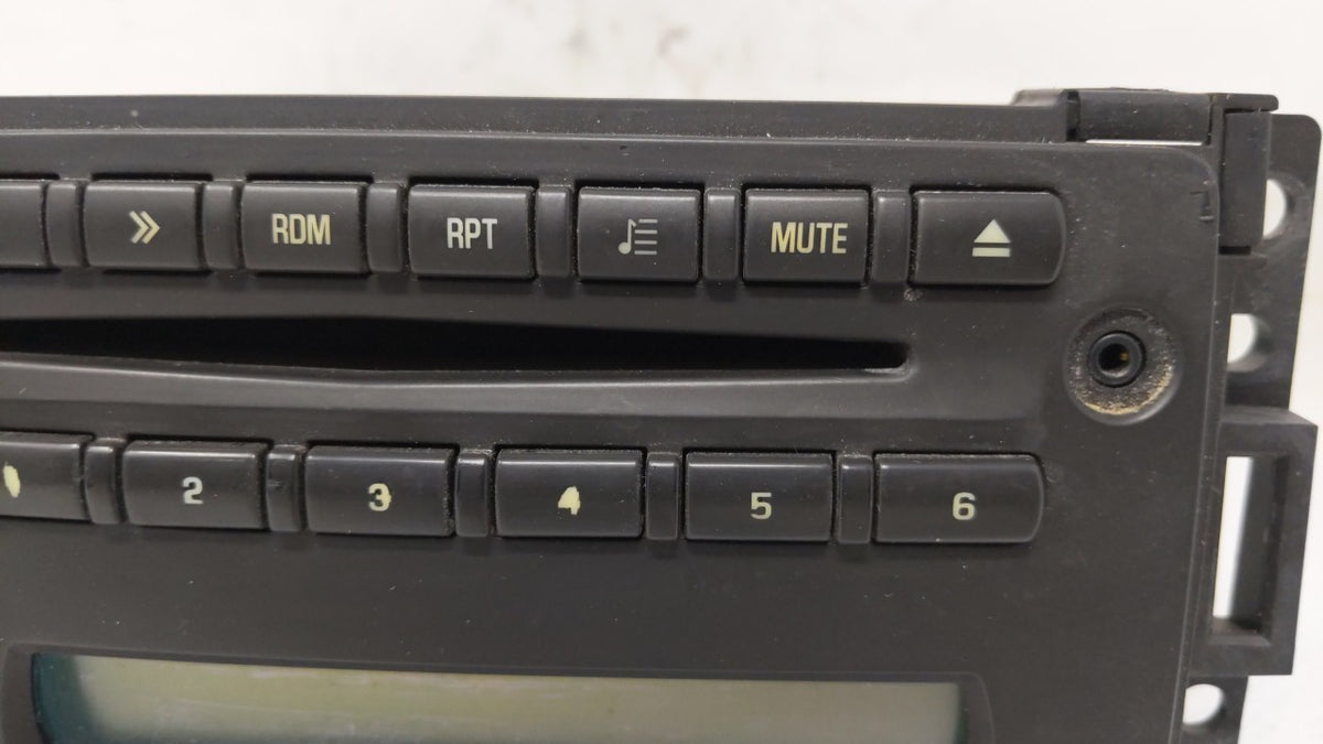 2008-2009 Pontiac Montana Radio AM FM Cd Player Receiver Replacement P/N:15878237 Fits 2008 2009 OEM Used Auto Parts - Oemus