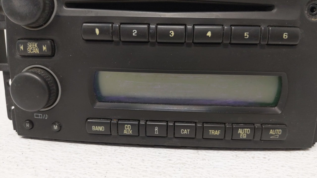 2008-2009 Pontiac Montana Radio AM FM Cd Player Receiver Replacement P/N:15878237 Fits Fits 2008 2009 OEM Used Auto Parts - 