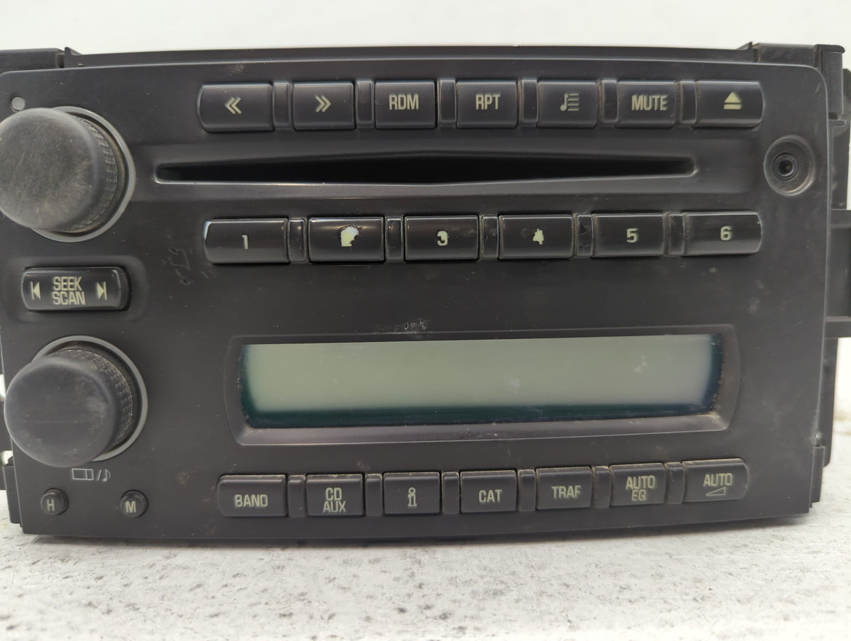 2008-2009 Pontiac Montana Am Fm Cd Player Radio Receiver 480777 - Oemusedautoparts1.com