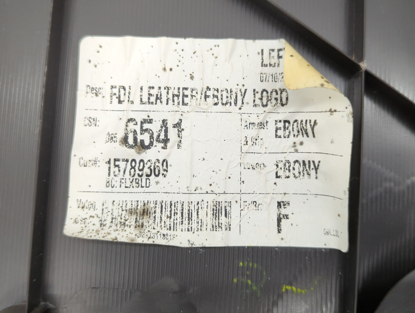 2008 Pontiac Torren Passenger Side Front Inside Door Handle Oem - Oemusedautoparts1.com
