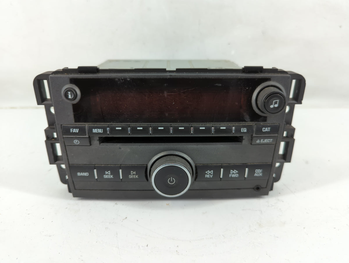 2008 Pontiac Torrent Radio AM FM Cd Player Receiver Replacement P/N:25956996 Fits OEM Used Auto Parts - Oemusedautoparts1.co