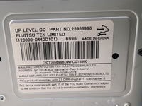 2008 Pontiac Torrent Radio AM FM Cd Player Receiver Replacement P/N:25956996 Fits OEM Used Auto Parts - Oemusedautoparts1.co