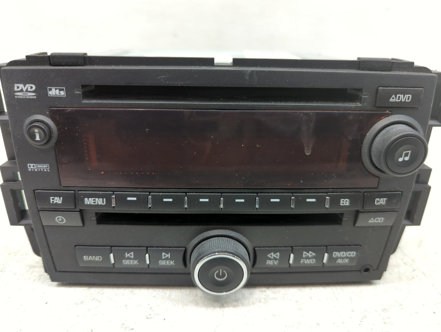 2007-2008 Pontiac Torrent Radio AM FM Cd Player Receiver Replacement P/N:25858586 Fits Fits 2007 2008 OEM Used Auto Parts - 