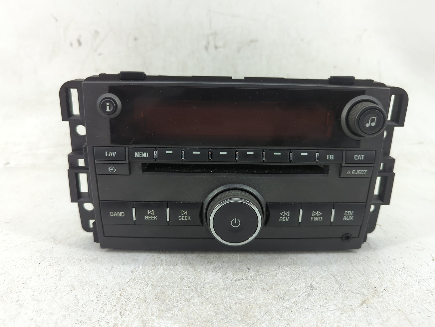 2008 Pontiac Torrent Radio AM FM Cd Player Receiver Replacement P/N:25867997 Fits OEM Used Auto Parts - Oemusedautoparts1.co