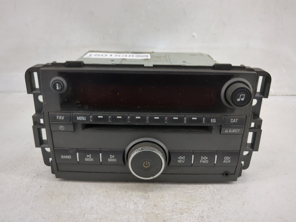 2008 Pontiac Torrent Radio AM FM Cd Player Receiver Replacement P/N:25956996 123000-0440D101, 121862-049 Fits OEM Used Auto 