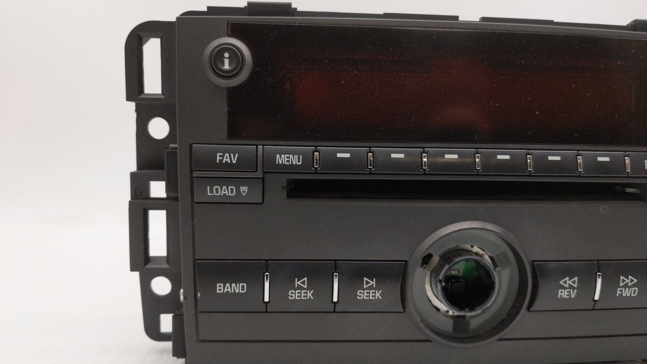 2008 Pontiac Torrent Radio AM FM Cd Player Receiver Replacement P/N:25887902 Fits OEM Used Auto Parts - Oemusedautoparts1.co