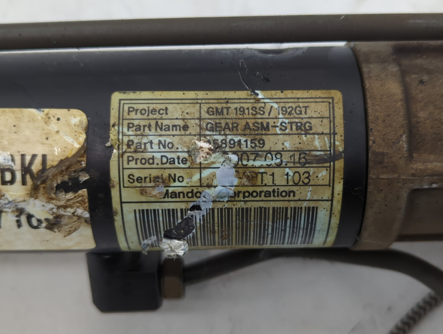 2008-2009 Pontiac Torrent Rack and Pinion Steering Gear P/N:45891159 Fits Fits 2008 2009 OEM Used Auto Parts - Oemusedautopa