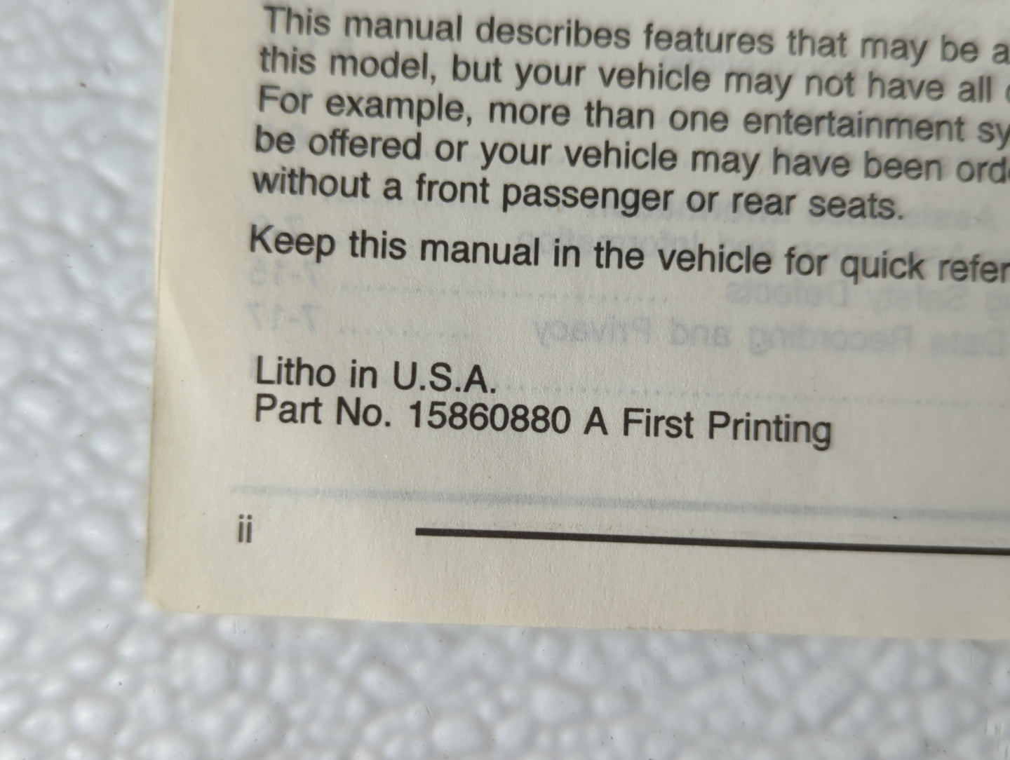2008 Pontiac Torrent Owners Manual Book Guide P/N:15860880 OEM Used Auto Parts - Oemusedautoparts1.com