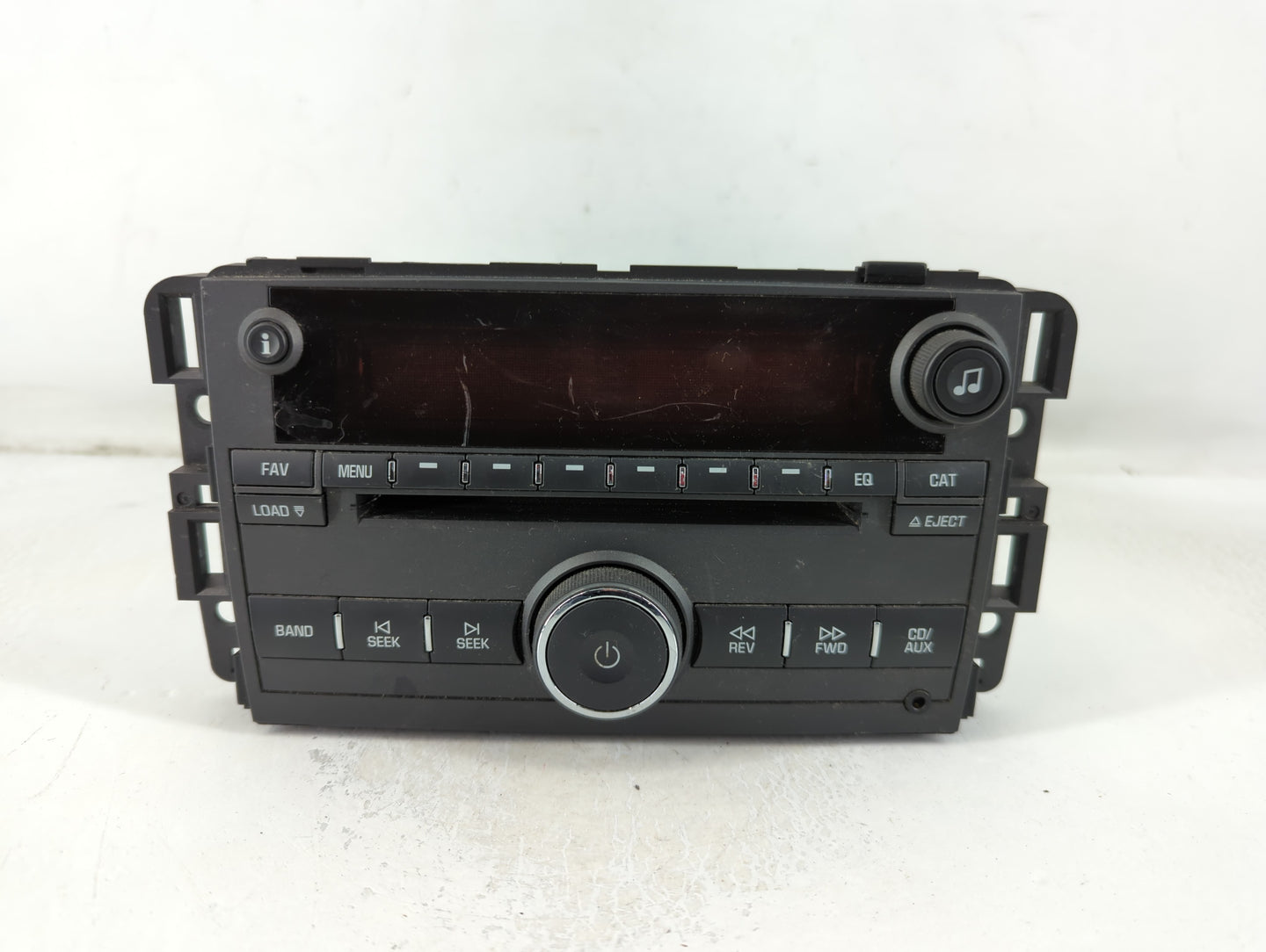 2008 Pontiac Torrent Radio AM FM Cd Player Receiver Replacement P/N:25887902 Fits OEM Used Auto Parts - Oemusedautoparts1.co