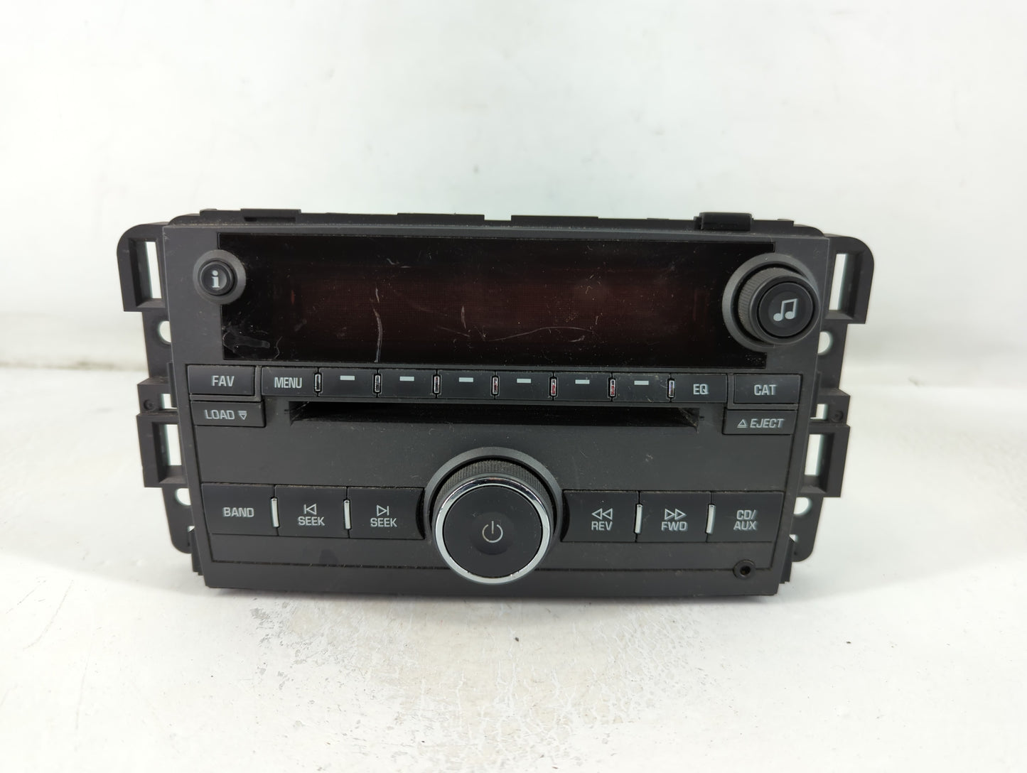 2008 Pontiac Torrent Radio AM FM Cd Player Receiver Replacement P/N:25887902 Fits OEM Used Auto Parts - Oemusedautoparts1.co