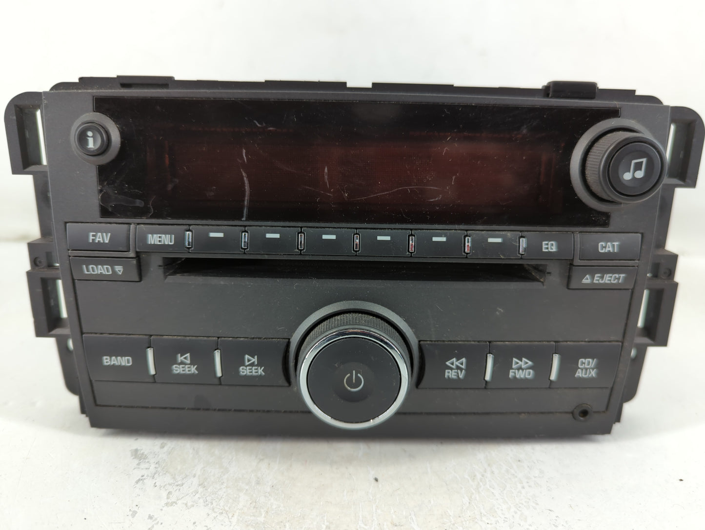 2008 Pontiac Torrent Radio AM FM Cd Player Receiver Replacement P/N:25887902 Fits OEM Used Auto Parts - Oemusedautoparts1.co