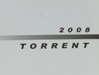 2008 Pontiac Torrent Owners Manual Book Guide P/N:15860880 A OEM Used Auto Parts - Oemusedautoparts1.com