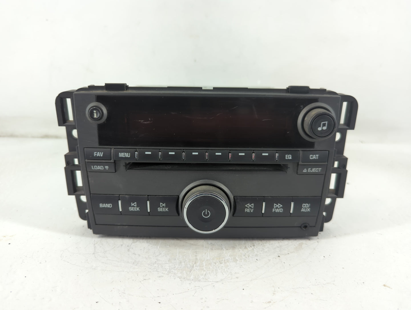 2008 Pontiac Torrent Radio AM FM Cd Player Receiver Replacement P/N:25920406 Fits OEM Used Auto Parts - Oemusedautoparts1.co