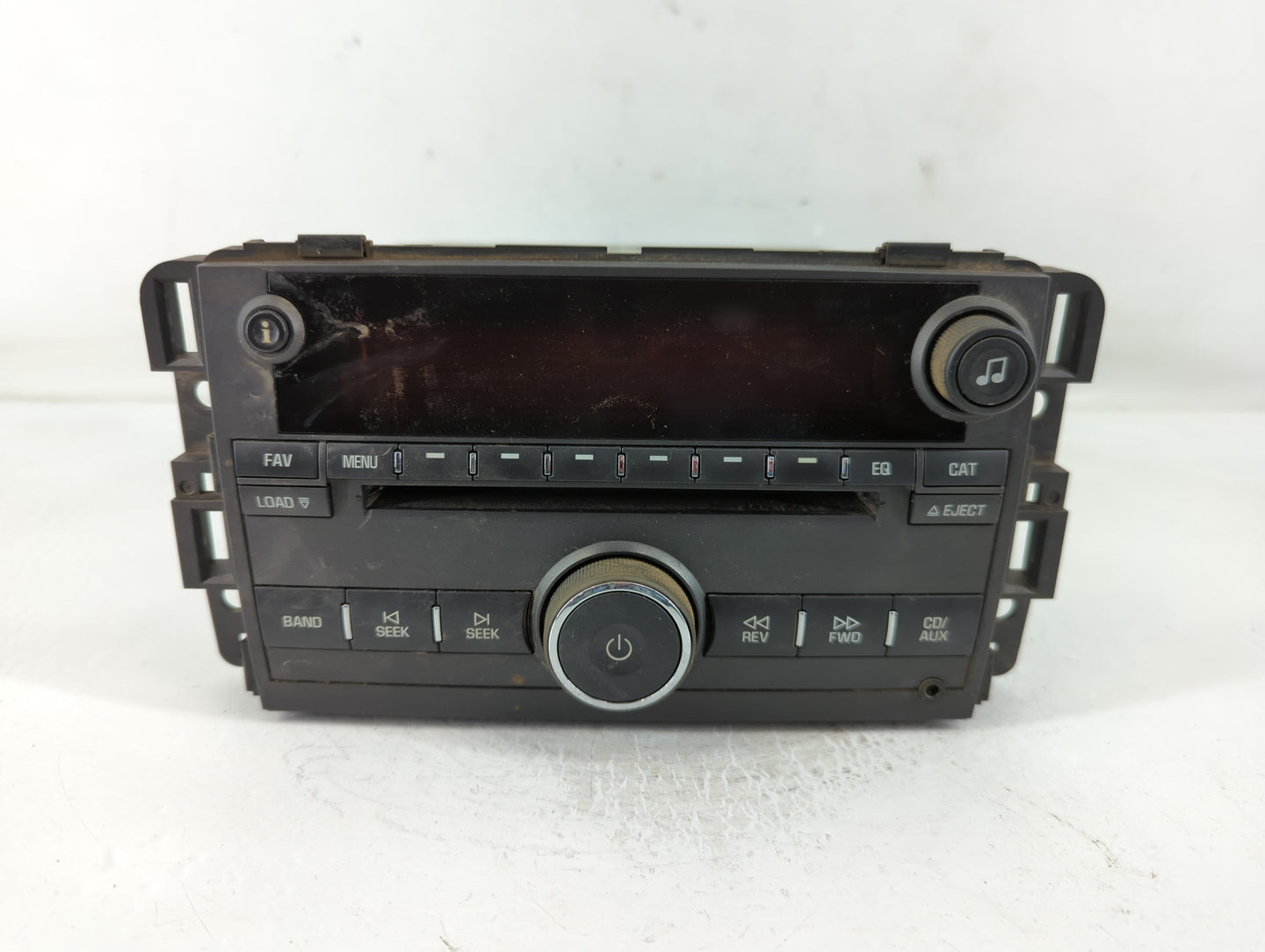 2008 Pontiac Torrent Radio AM FM Cd Player Receiver Replacement P/N:25920406 Fits OEM Used Auto Parts - Oemusedautoparts1.co