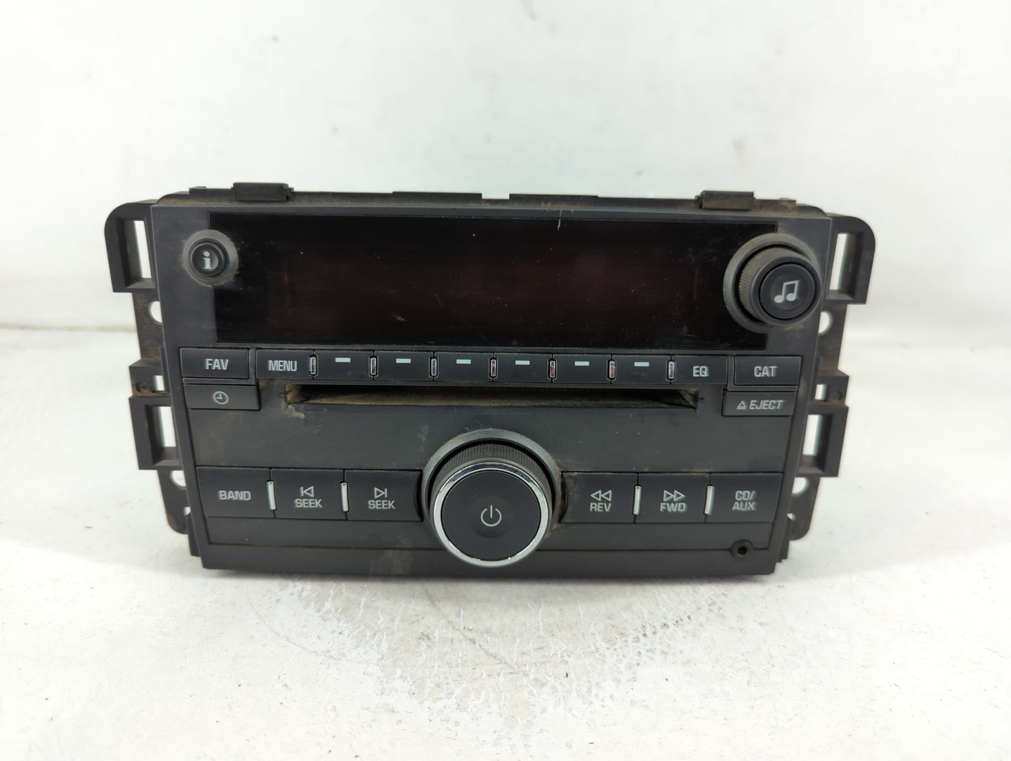 2008 Pontiac Torrent Radio AM FM Cd Player Receiver Replacement P/N:25956996 Fits OEM Used Auto Parts - Oemusedautoparts1.co