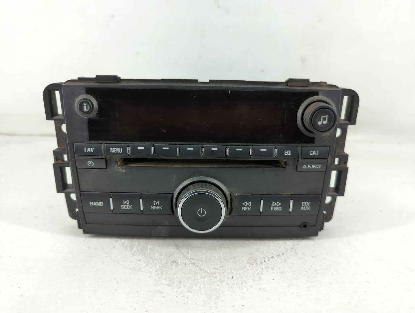 2008 Pontiac Torrent Radio AM FM Cd Player Receiver Replacement P/N:25956996 Fits OEM Used Auto Parts - Oemusedautoparts1.co