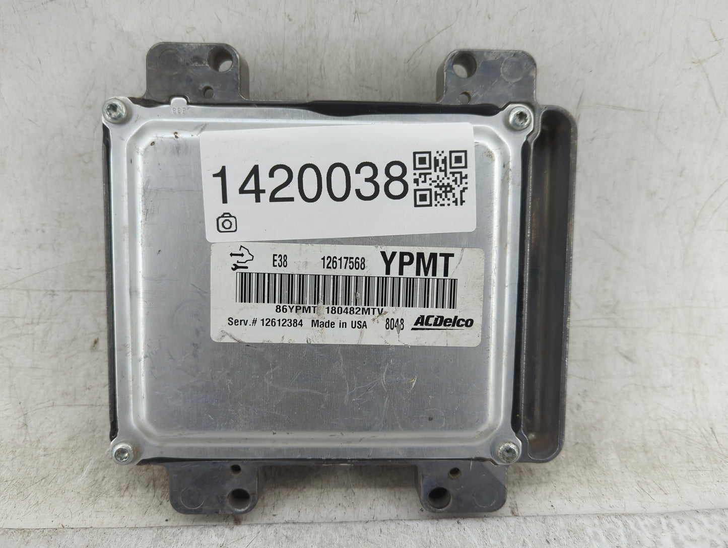 2008 Ram 2500 PCM Engine Control Computer ECU ECM PCU OEM P/N:12617568 Fits Fits 2007 OEM Used Auto Parts - Oemusedautoparts