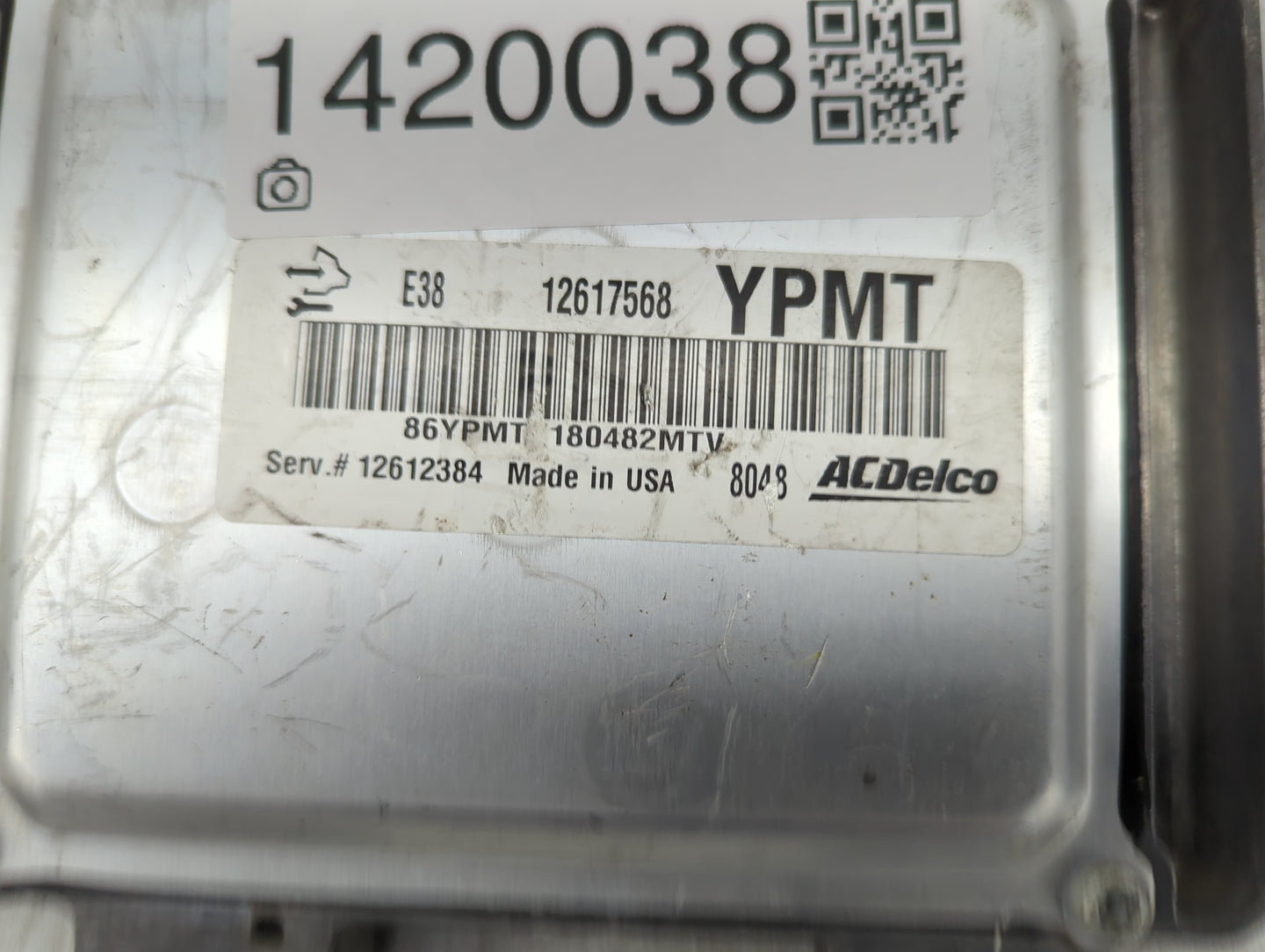 2008 Ram 2500 PCM Engine Control Computer ECU ECM PCU OEM P/N:12617568 Fits Fits 2007 OEM Used Auto Parts - Oemusedautoparts