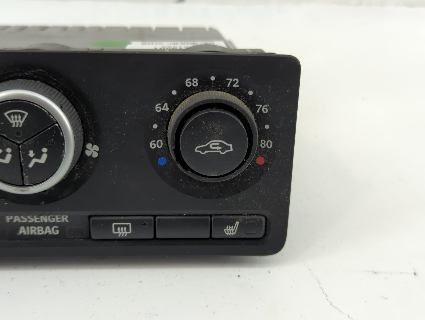 2008 Saab 9-5 Climate Control Module Temperature AC/Heater Replacement P/N:12779301 Fits OEM Used Auto Parts - Oemusedautopa