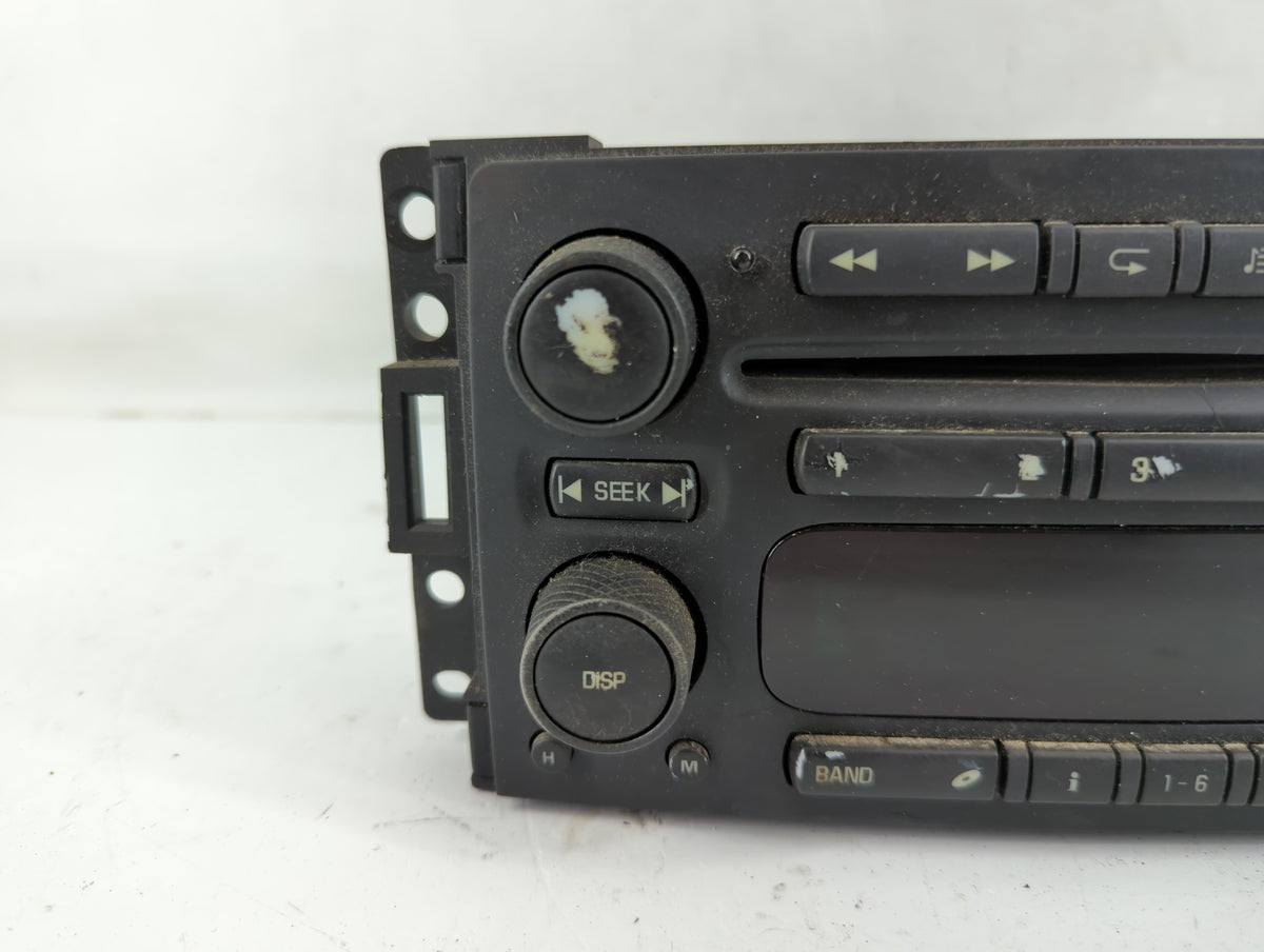 2005-2009 Saab 9-7 Radio AM FM Cd Player Receiver Replacement P/N:15923710 Fits 2005 2006 2007 2008 2009 OEM Used Auto Parts