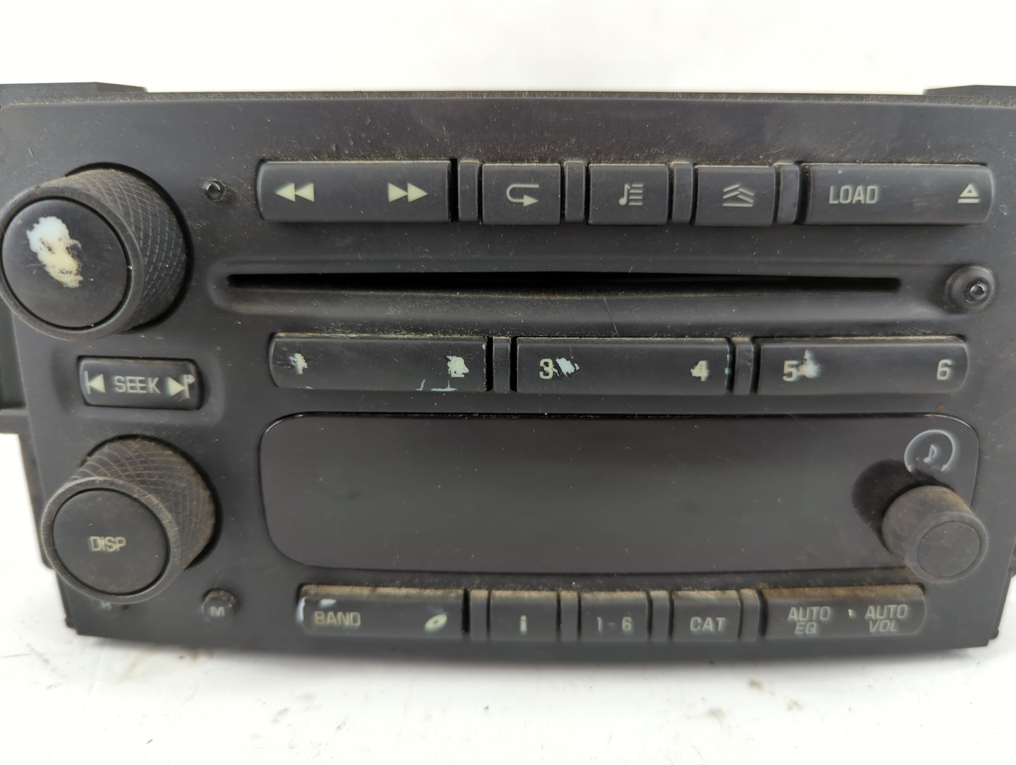 2005-2009 Saab 9-7 Radio AM FM Cd Player Receiver Replacement P/N:15923710 Fits Fits 2005 2006 2007 2008 2009 OEM Used Auto 