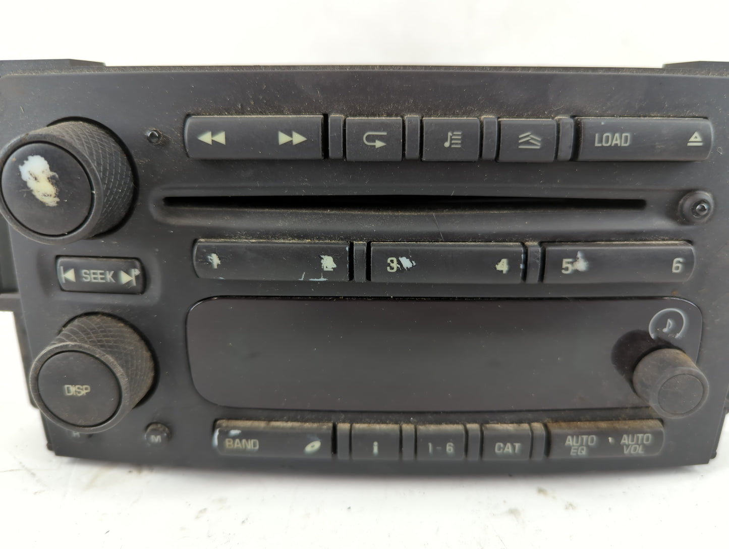 2005-2009 Saab 9-7 Radio AM FM Cd Player Receiver Replacement P/N:15923710 Fits Fits 2005 2006 2007 2008 2009 OEM Used Auto 