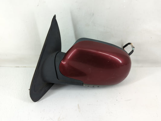 Saab 9-7 Driver Left Side View Manual Door Mirror Red - Oemusedautoparts1.com