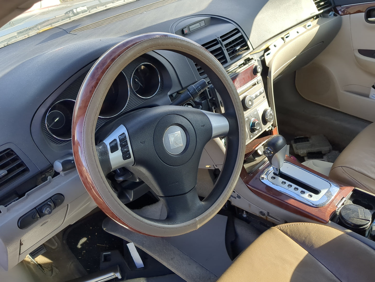 2007-2009 Saturn Aura Air Bag Driver Left Steering Wheel Mounted 1210214 - Oemusedautoparts1.com