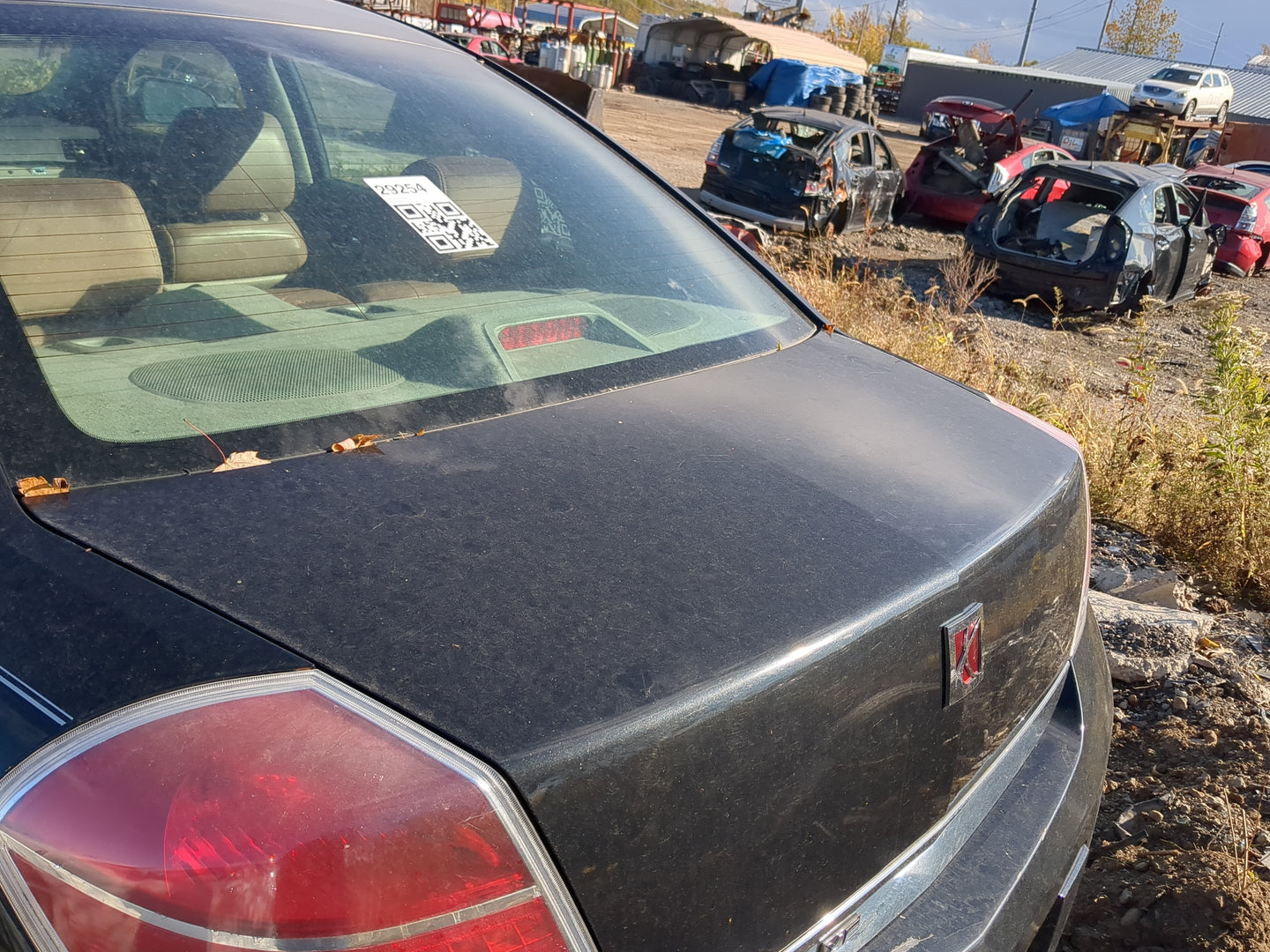 2007-2009 Saturn Aura Trunk/decklid/hatch/tailgate Oem - Oemusedautoparts1.com