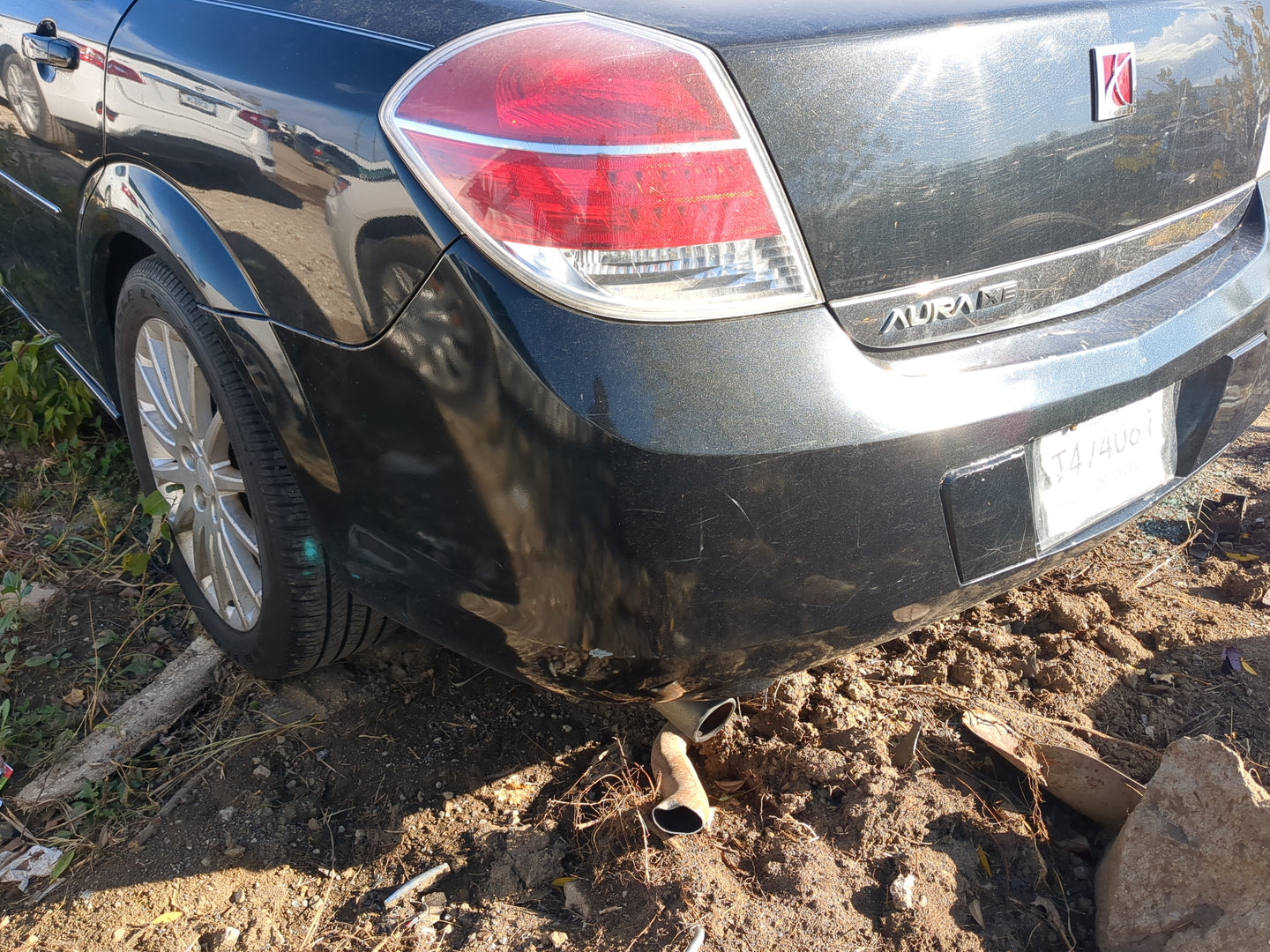 2007-2009 Saturn Aura Rear Bumper Assembly Oem - Oemusedautoparts1.com