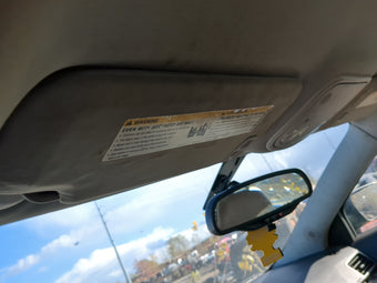 compare product 2007-2009 Saturn Aura Sun Visor Shade Replacement Driver Left Mirror Fits Fits 2007 2008 2009 OEM Used Auto Parts