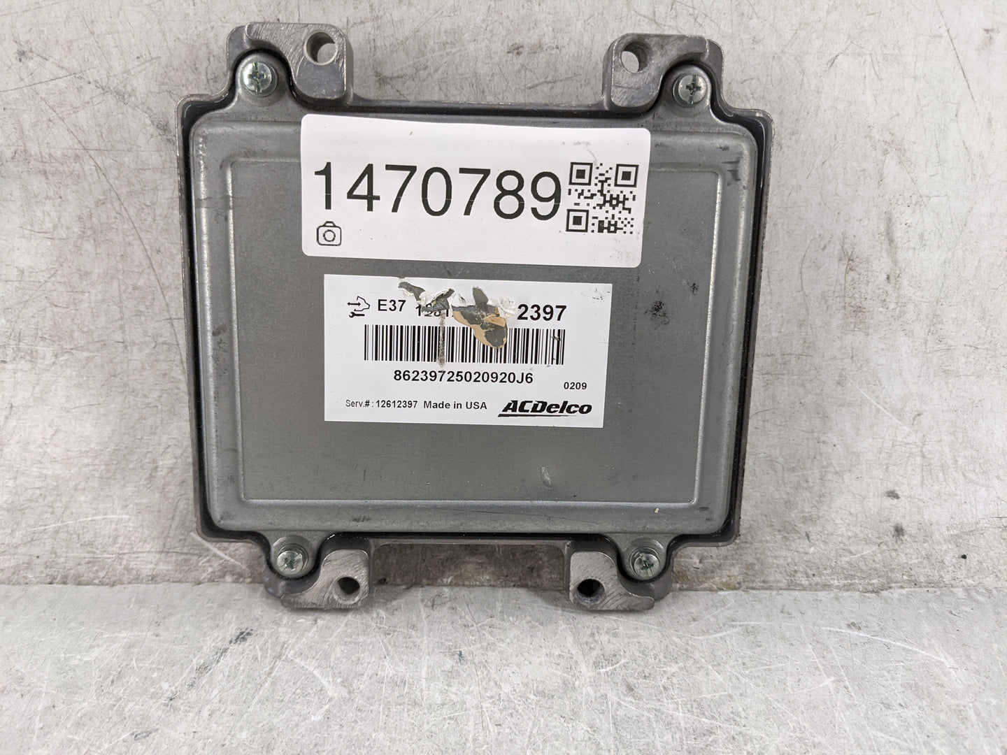 2008-2009 Saturn Aura PCM Engine Control Computer ECU ECM PCU OEM P/N:12612397 7712612397 Fits Fits 2007 2008 2009 2010 2011