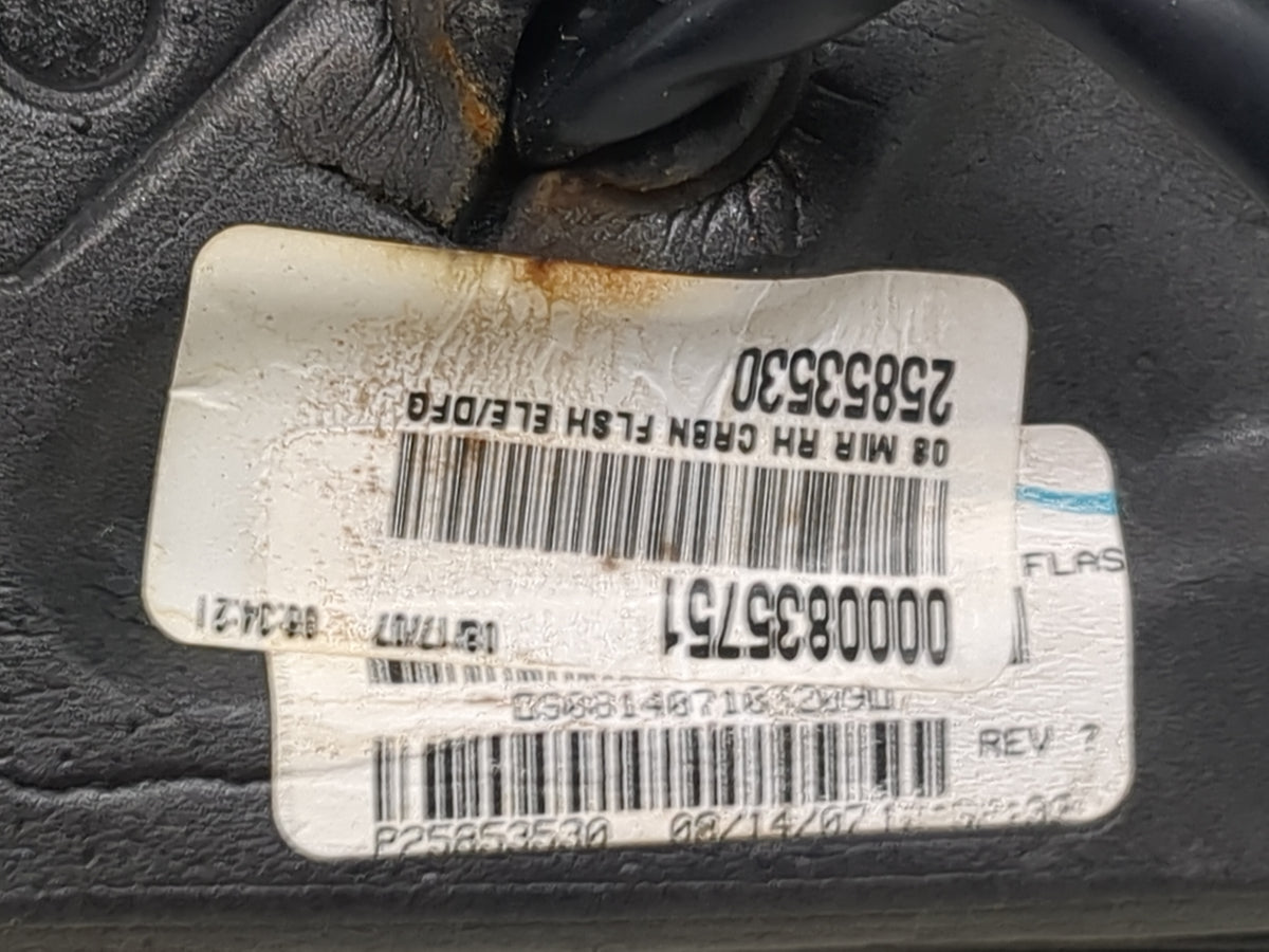 2007-2009 Saturn Aura Passenger Side View Mirror - Right Door Mirror OEM Used - Oemusedautoparts1.com