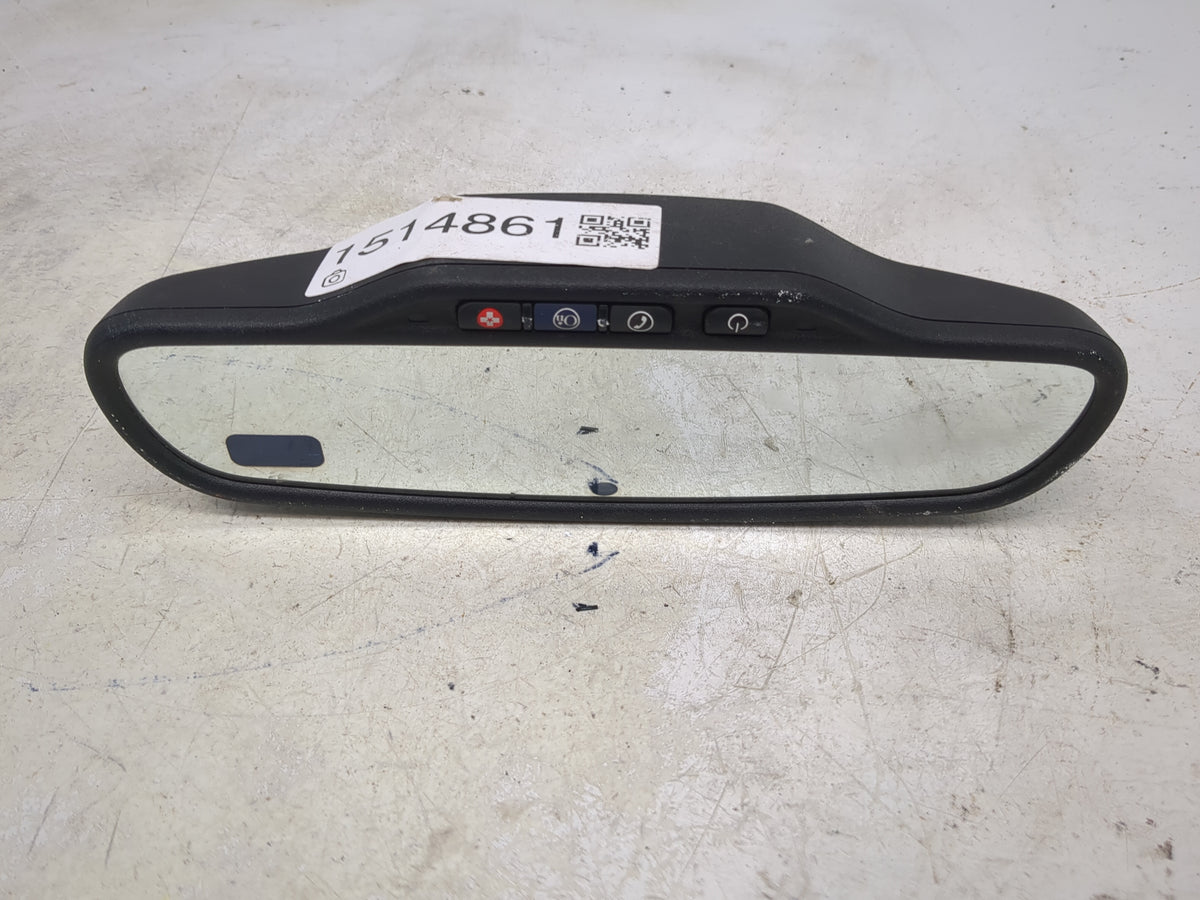 2008 Saturn Aura Interior Rear View Mirror Replacement OEM P/N:E1 026666 GNTX-1227 Fits OEM Used Auto Parts - Oemusedautopar