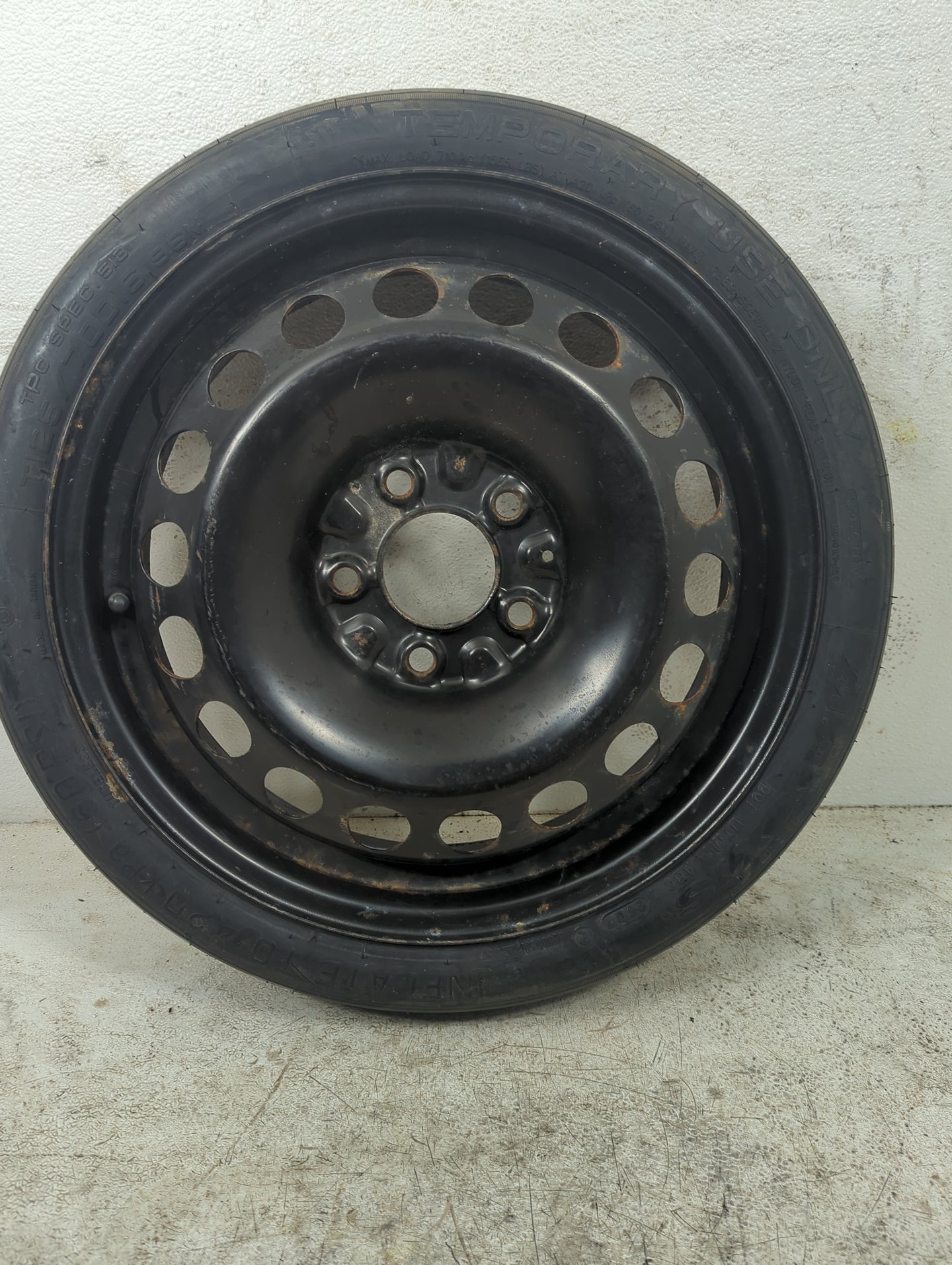 2008 Saturn Aura Spare Donut Tire Wheel Rim Oem - Oemusedautoparts1.com