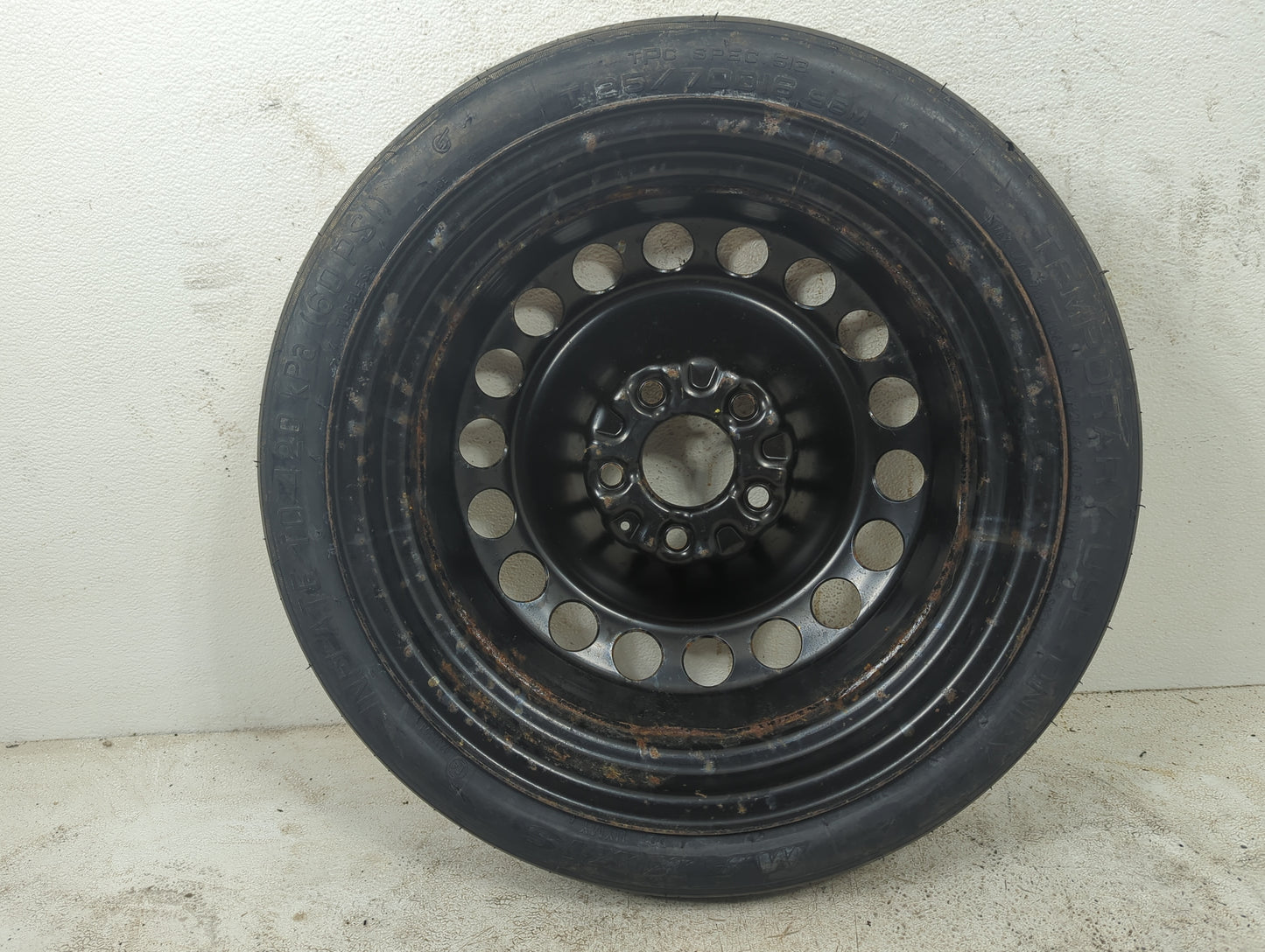 2008 Saturn Aura Spare Donut Tire Wheel Rim Oem - Oemusedautoparts1.com